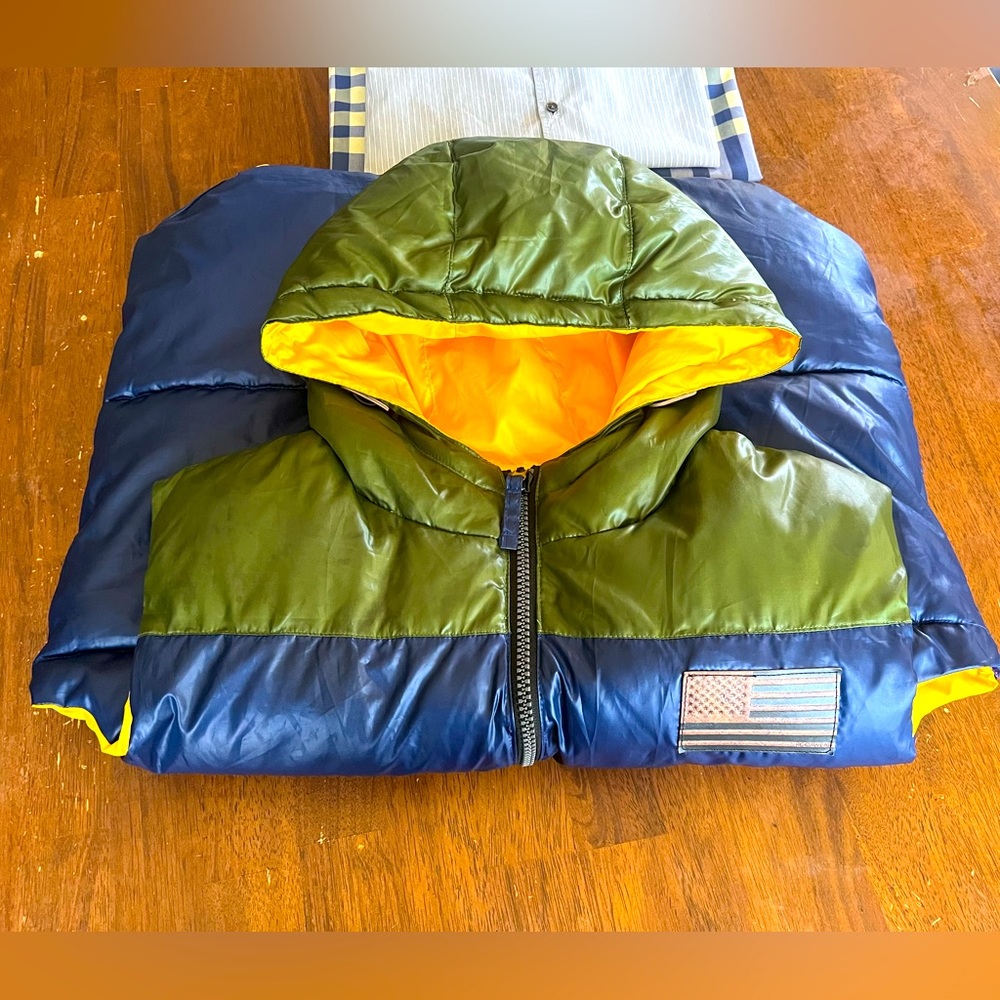 RL Hooded puffer Vest